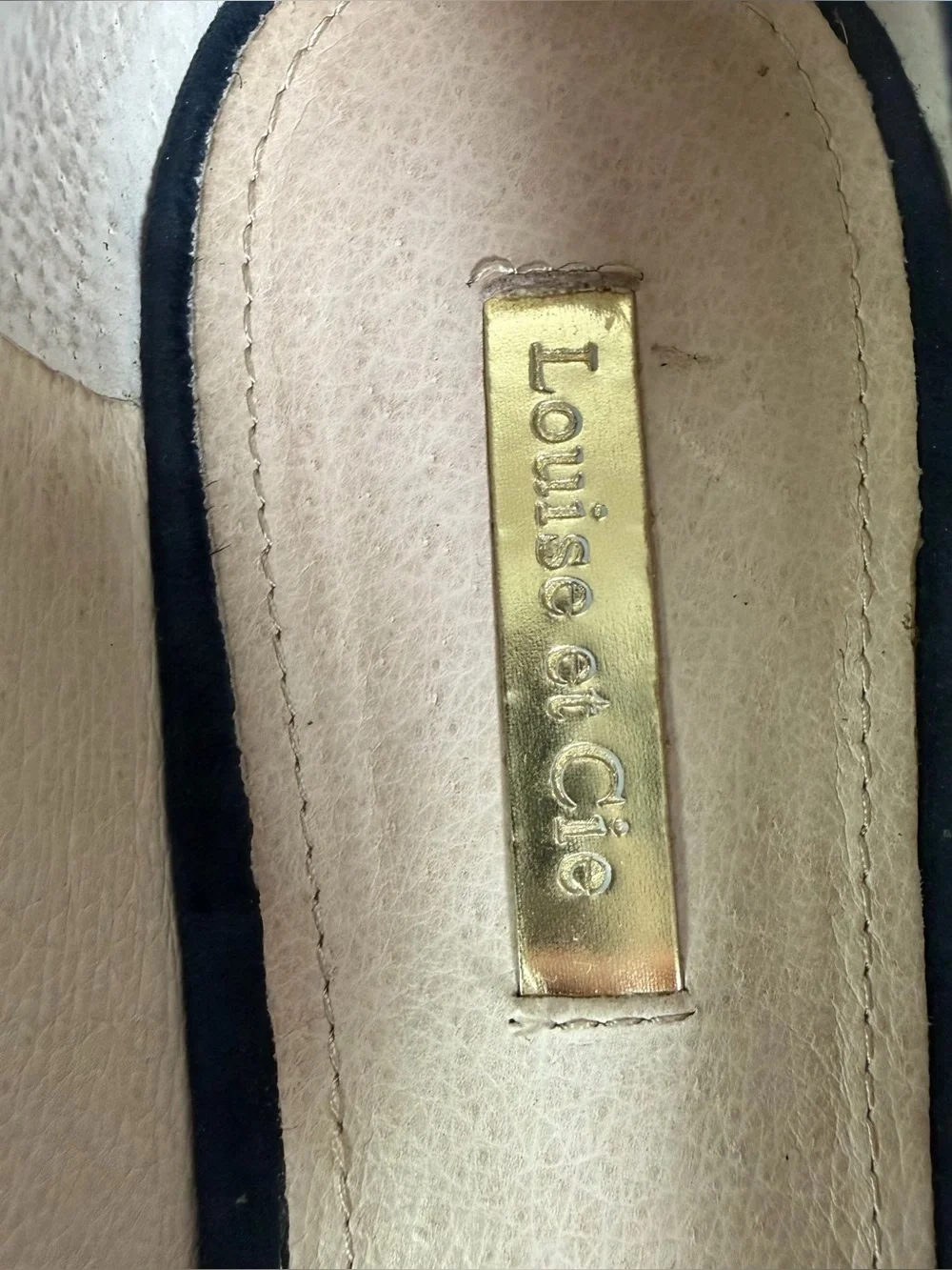 Louise et Cie Lo-Frieda Navy Blue Kidsuede Fringe Flats Loafers Women’s 10M